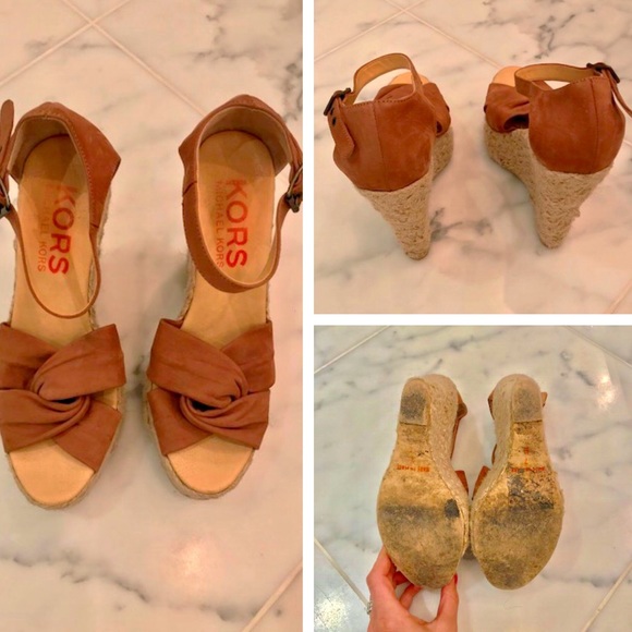 Michael Kors Suede Espadrille Wedge - Picture 2 of 7